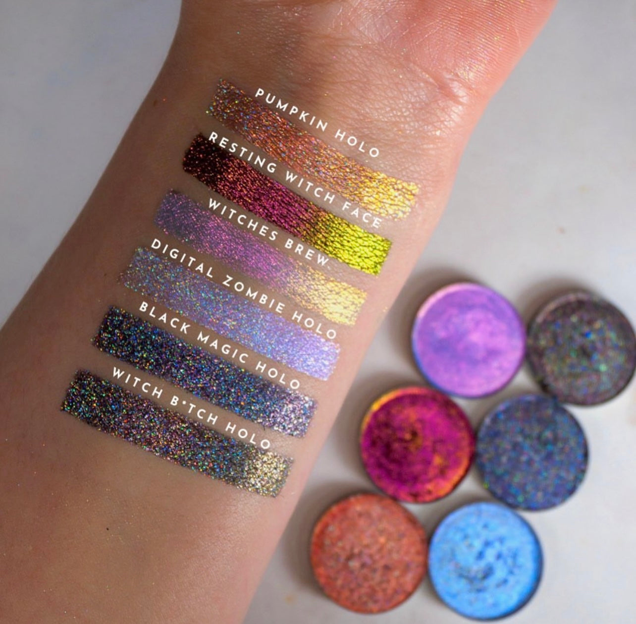 Pumpkin Holo-Chrome Eyeshadow Single