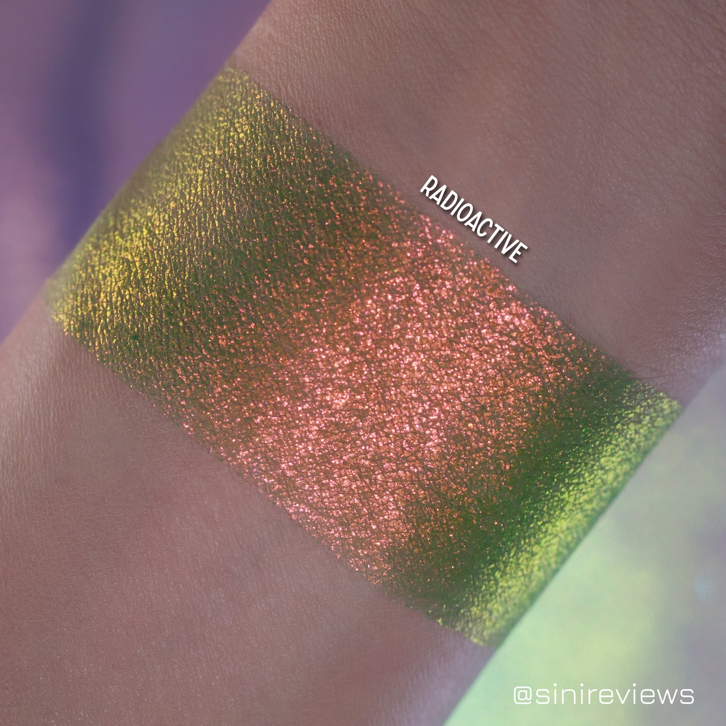 PRE ORDER 4-6 WEEKS: Coalescence x noopur_makeup Pressed Pigment Single- Radioactive