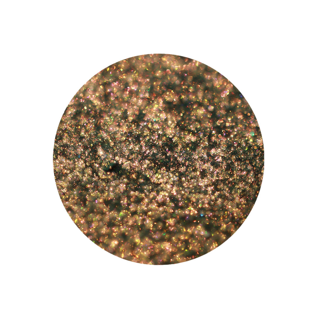Green Goddess: Fire Multi-Chrome Pressed Pigment Single