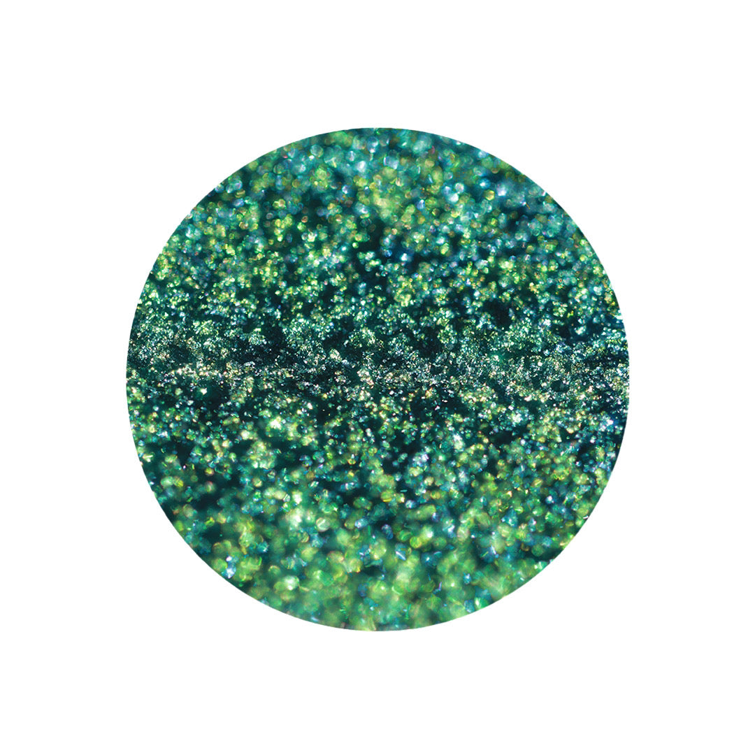 Green Goddess: Water Multi-Chrome Pressed Pigment Single