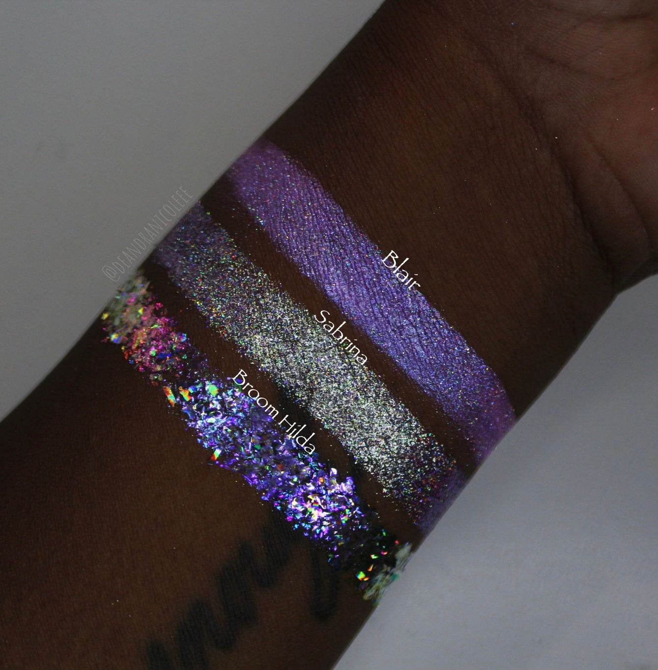Broom Hilda Loose Holochrome Flakies
