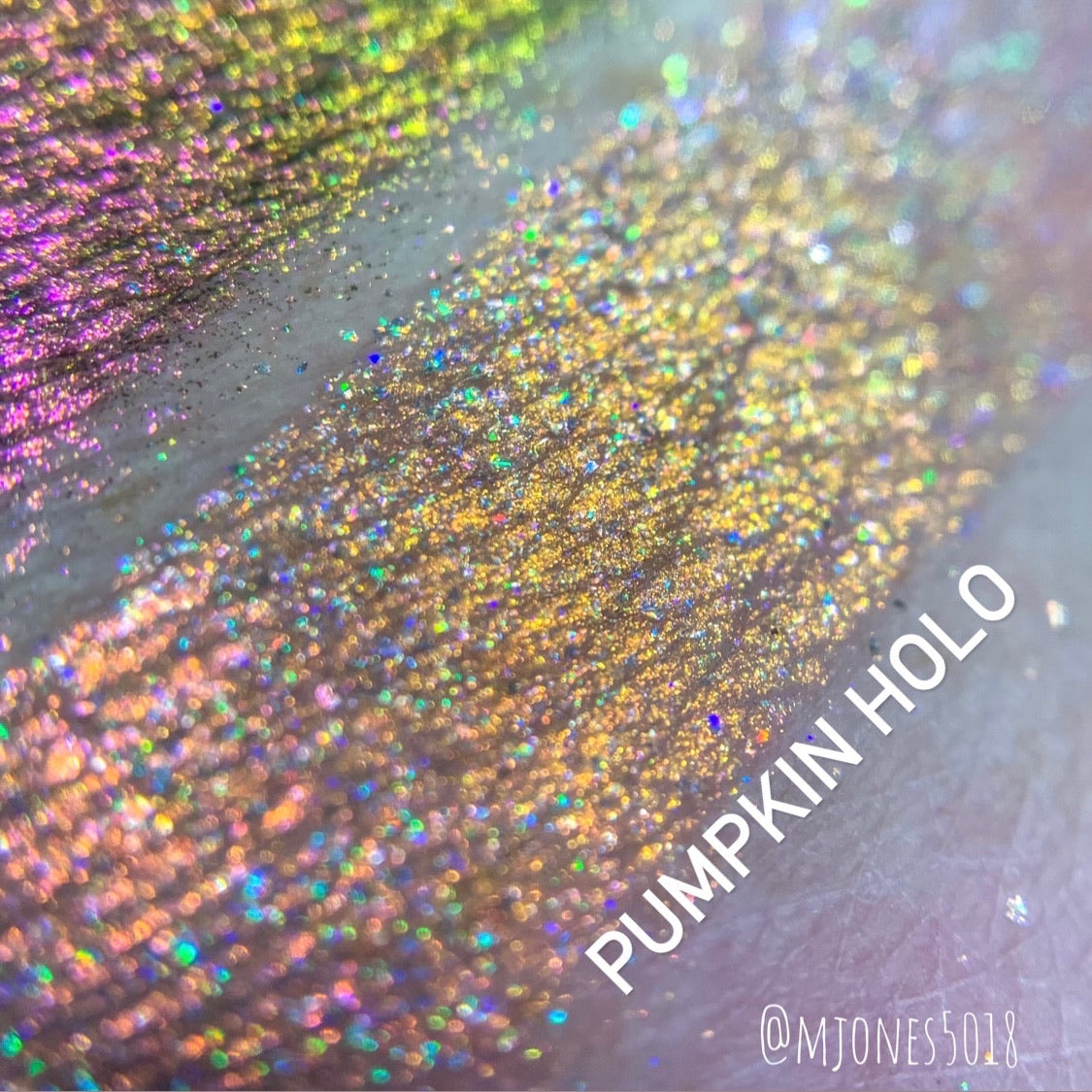 Pumpkin Holo-Chrome Eyeshadow Single