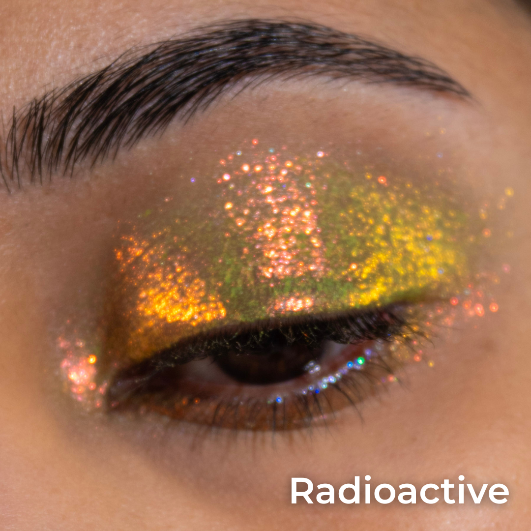 PRE ORDER 4-6 WEEKS: Coalescence x noopur_makeup Pressed Pigment Single- Radioactive