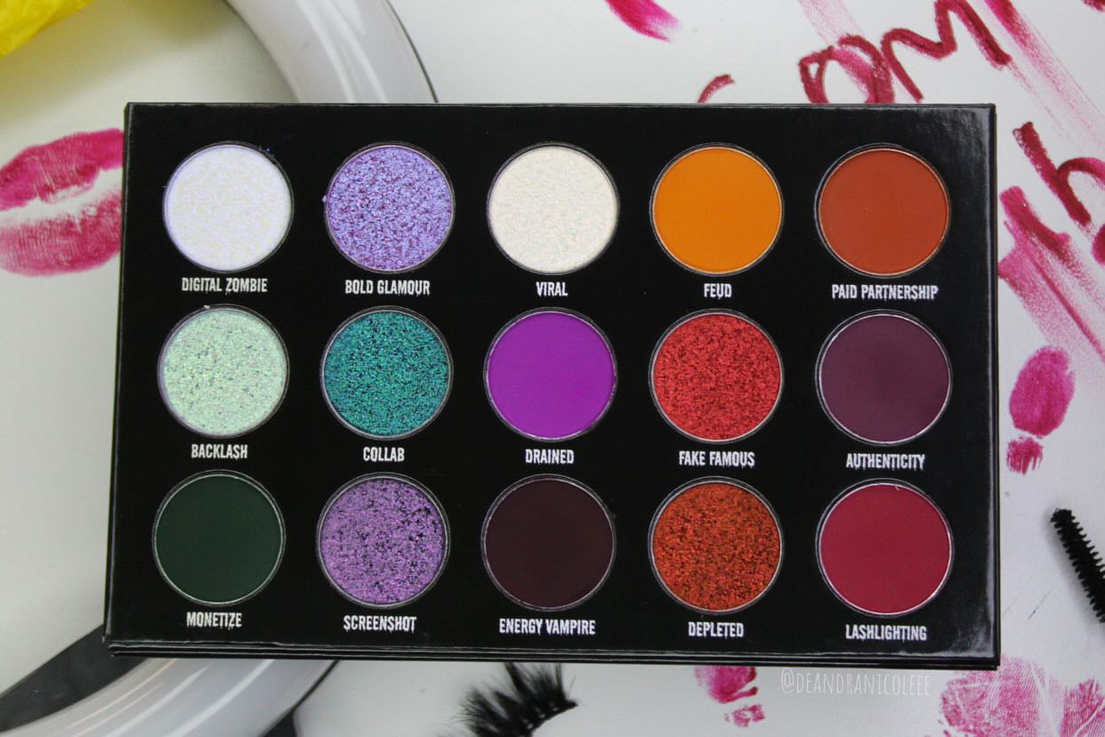 Recently Deinfluenced Eyeshadow Palette- PRE ORDER 4 WEEKS