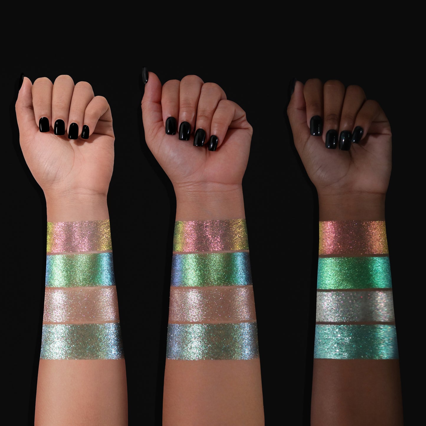 Green Goddess: Water Multi-Chrome Pressed Pigment Single