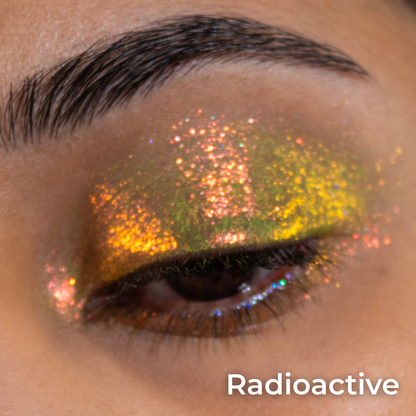 PRE ORDER 4-6 WEEKS: Coalescence x noopur_makeup Pressed Pigment Single- Radioactive