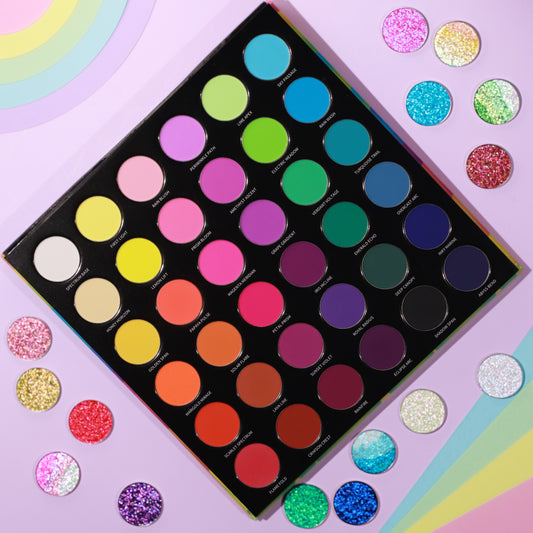 Arch of Color Magnetic Palette and Shimmer Singles Bundle