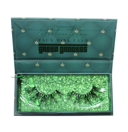 Green Goddess Ombré Faux Mink Lash