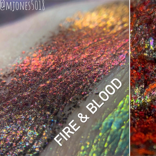 Metamorphosis Chrome Flake Gel- Fire & Blood